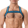 Barcode Berlin Harnais élastique Colin Bleu